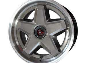 Speedart 18' ATS style 3-piece wheel and cover Rear 10x18' Grey. Porsche 964 / 993 / 996